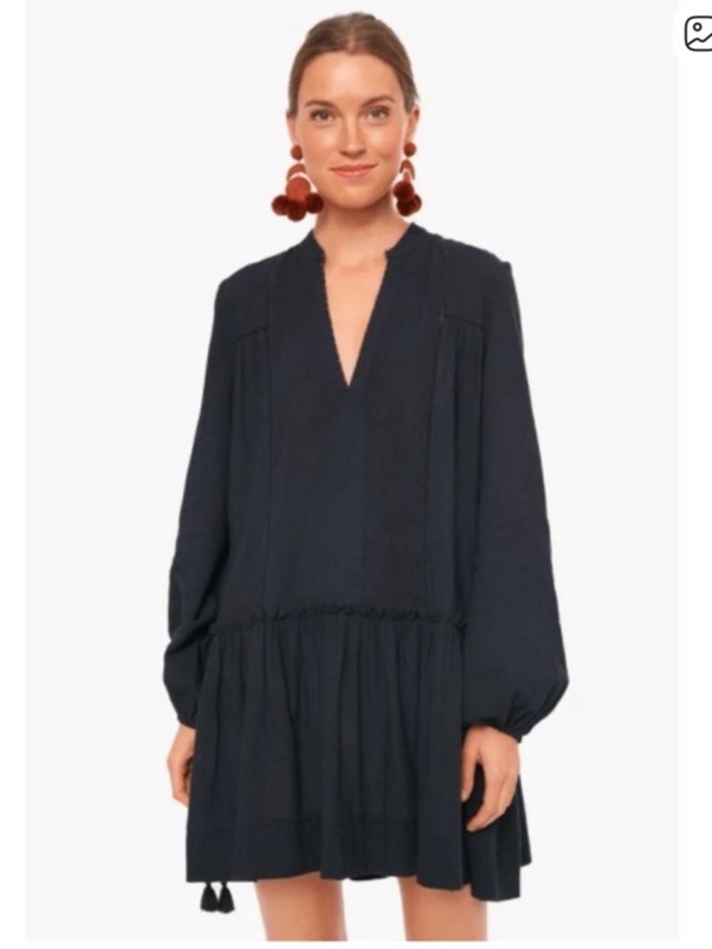 NWOT Tuckernuck size XL Ophelia swim cover dress up in black